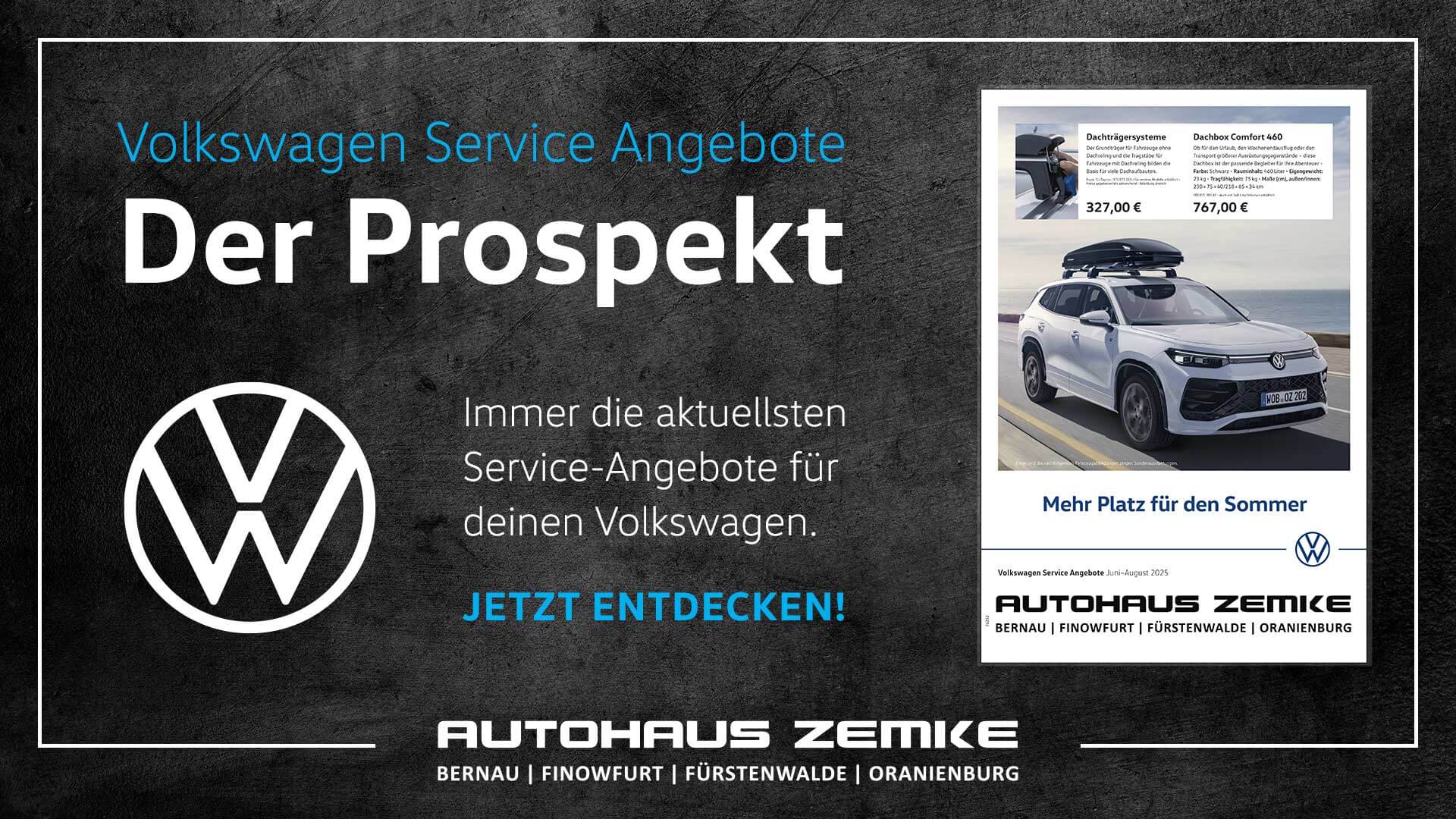 Volkswagen - Der Prospekt