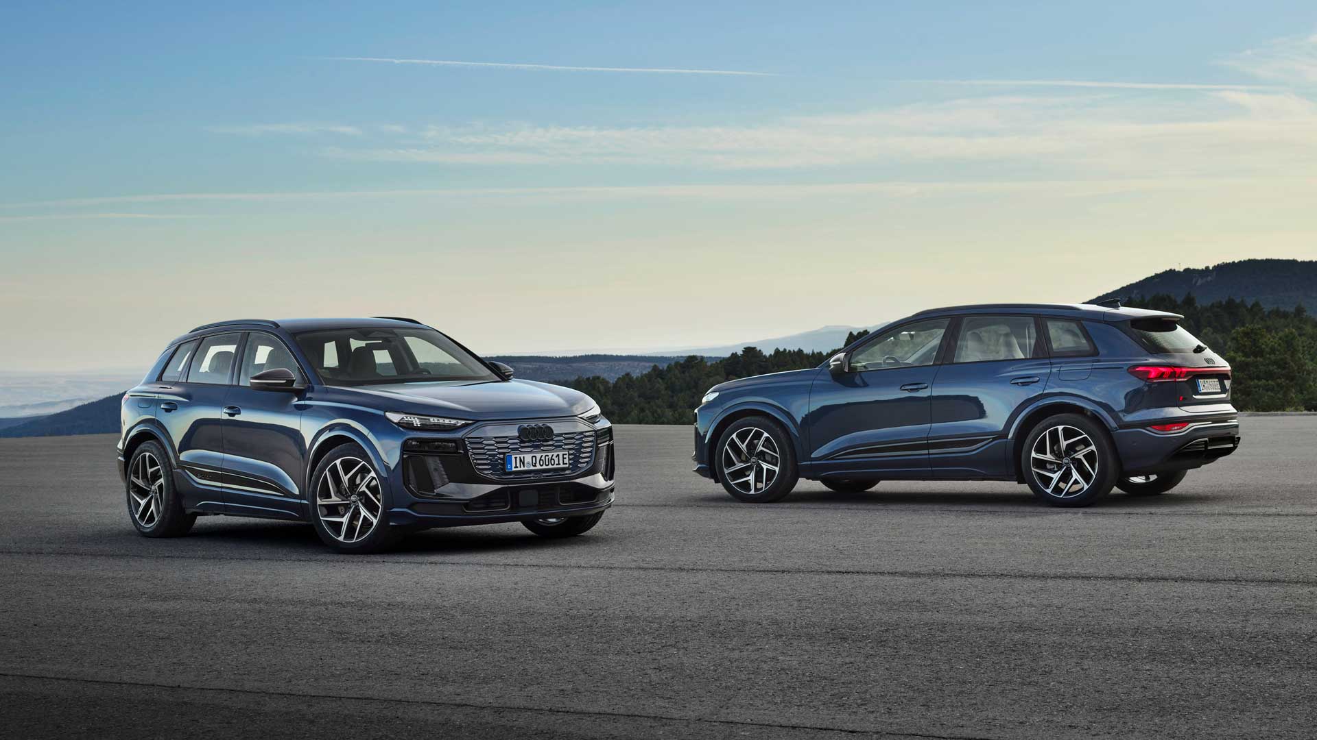 Der Audi Q6 e-tron und SQ6 e-tron