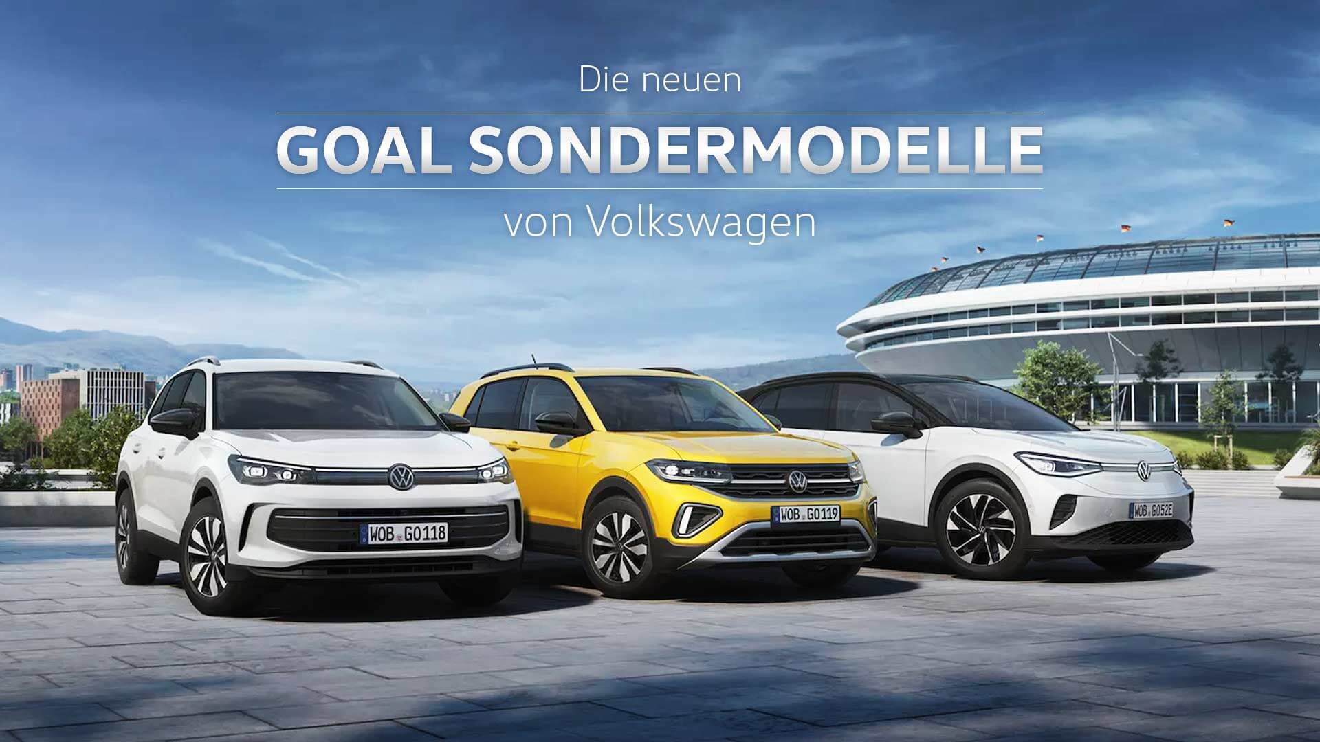 Die GOAL Sondermodelle von Volkswagen