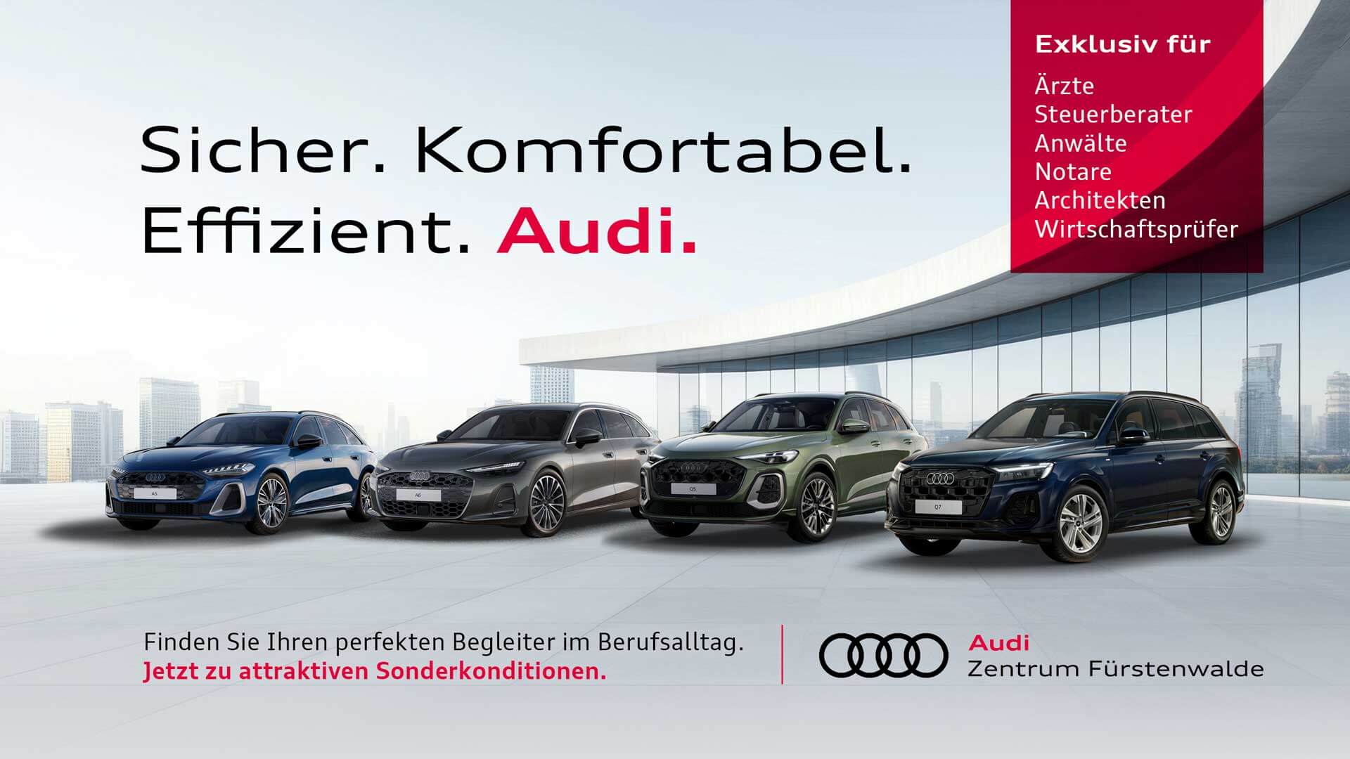 Exklusive Audi Leasing-Deals